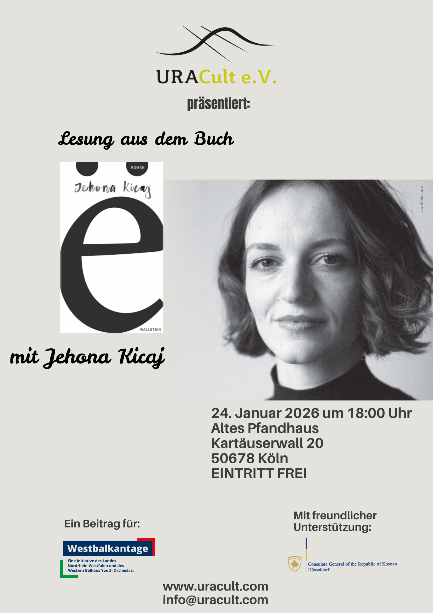 Autorin Jehona Kicaj